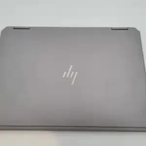 HP ZBook Studio x360 G5 open, showing the 15.6 inch touchscreen display